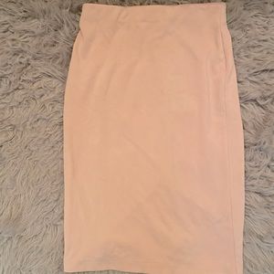 PHILOSOPHY - Midi Skirt, Blush, Size 2 US